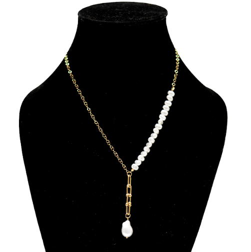 Elegant Pearl Pendant Necklace for Women